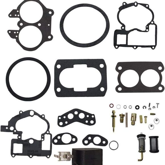 Carburetor Repair Rebuild Kit 3.0L 4.3L 5.0L 5.7L Mercury Marine R14 - Picture 1 of 10
